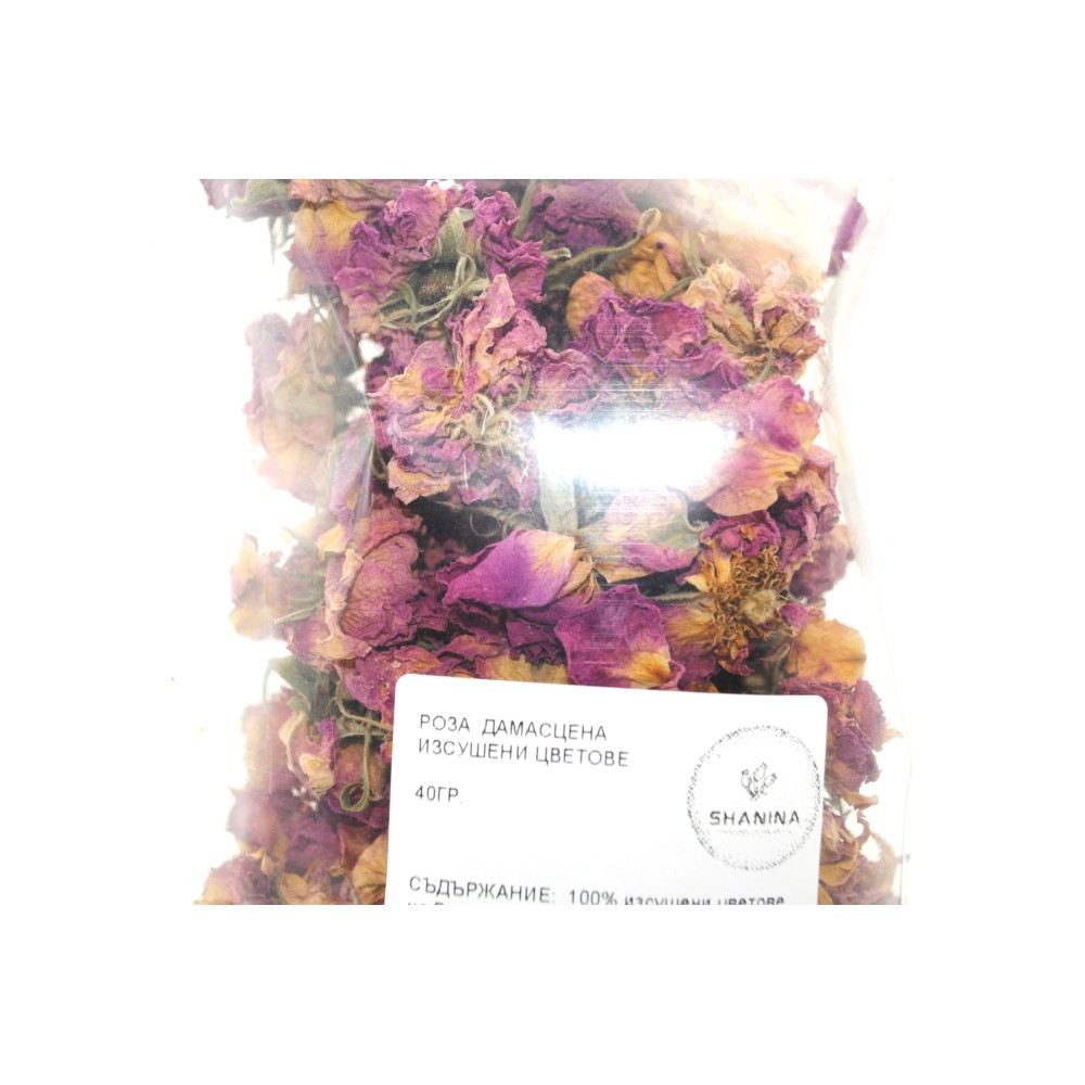 Сушен цвят Роза Дамасцена 40гр.